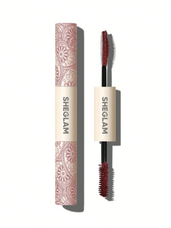 SHEGLAM All-In-One Volume and Length Mascara-waterproof brugundy